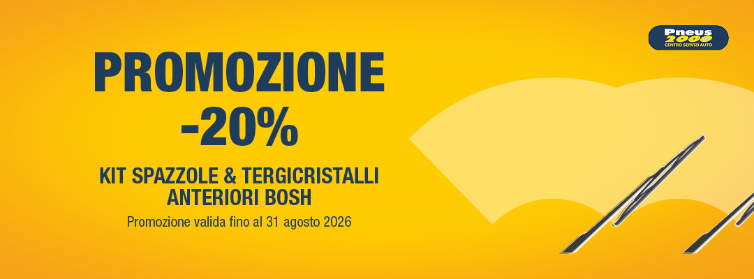 Advertisement banner for BestDrive with tires and voucher cards, Italian slogan 'Sempre al tuo fianco!'
